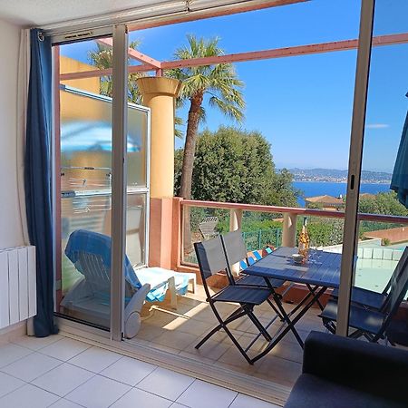 Magnifique Vue Mer Et Piscine - Les Cles De L Esterel テウル・シュル・メール エクステリア 写真