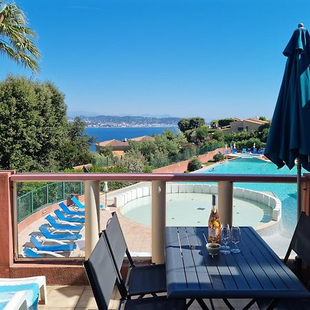 Magnifique Vue Mer Et Piscine - Les Cles De L Esterel テウル・シュル・メール エクステリア 写真
